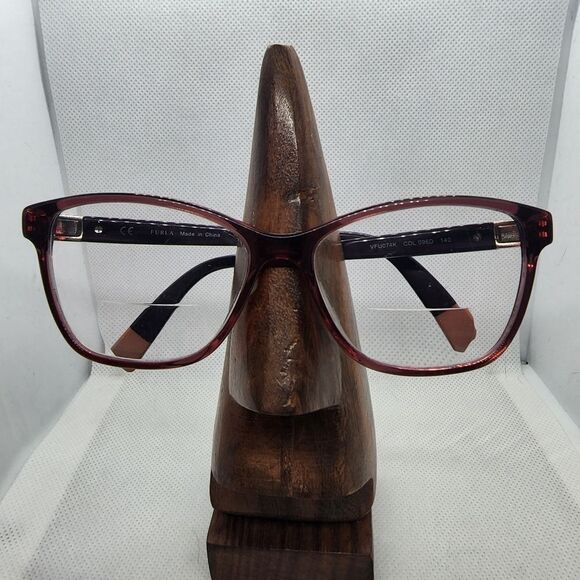 Furla Purple Prescription Glasses Frames - Picture 1 of 10
